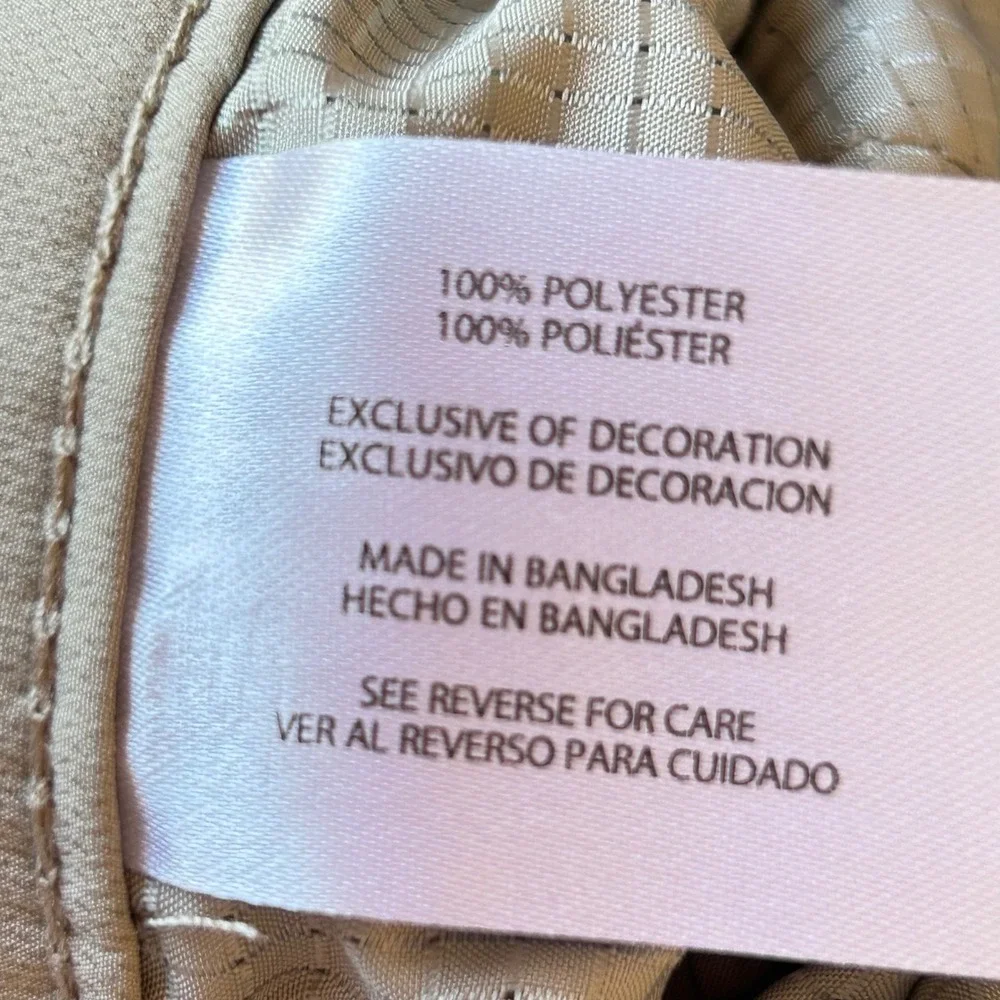Banana‎ Republic Wari Tech Pants Mens 32x29 Light Khaki Tan Performance Trousers